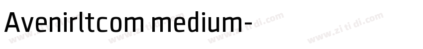 Avenirltcom medium字体转换